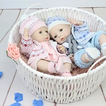 40 см силиконовые куклы для новорожденных, игрушки для близнецов, куклы для младенцев