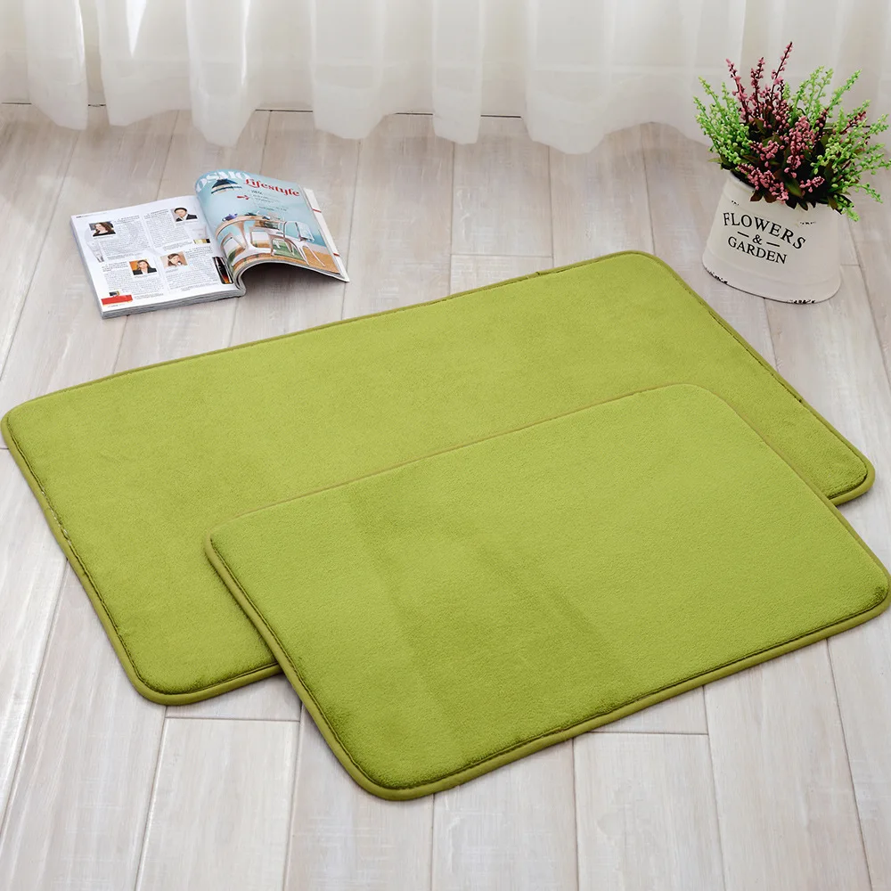 2018 New Velvet home carpet 150*200cm big size floor mat Antislip