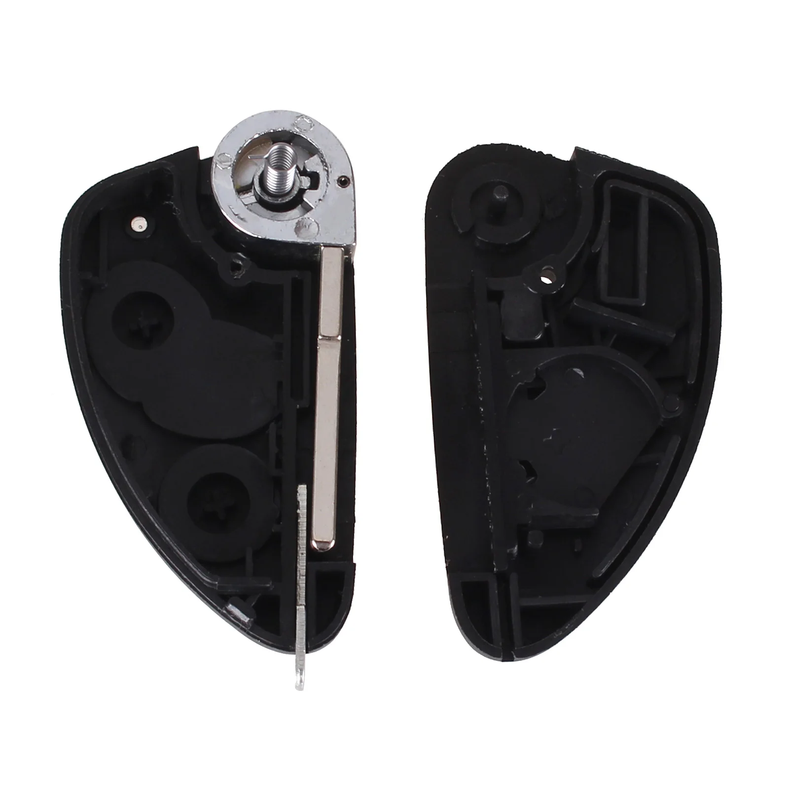 KEYYOU, 2 кнопки, чехол для ключей, Автомобильный откидной складной чехол для дистанционного ключа, без ключа, чехол для замены для Alfa Romeo147 156 GT
