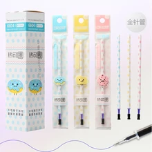 Высокое качество 20 шт/партия 0,5 мм волшебный стираемый гель чернильная ручка заправка школьные офисные поставки