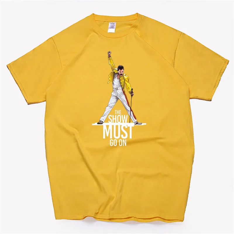 Мужские брендовые футболки Freddie Mercury, летняя футболка Harajuku для девочек, женская модная футболка с принтом группы королевы, футболки с коротким рукавом