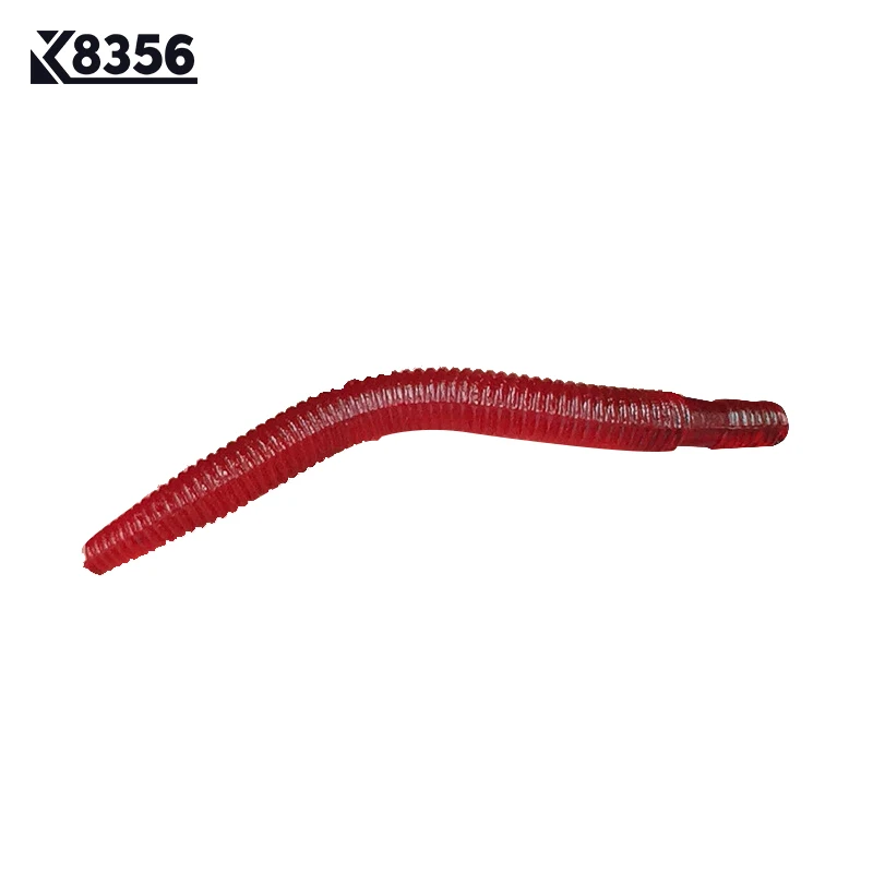 Buy K8356 50Pcs 3.5cm Worms Fishing Lures Emulation