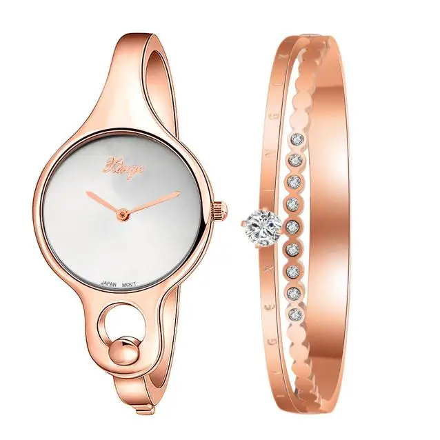 

XINGE Brand fashion casual watches Rose Gold Rhinestone Bangle Watch Women Montre Femme Relogio Feminino