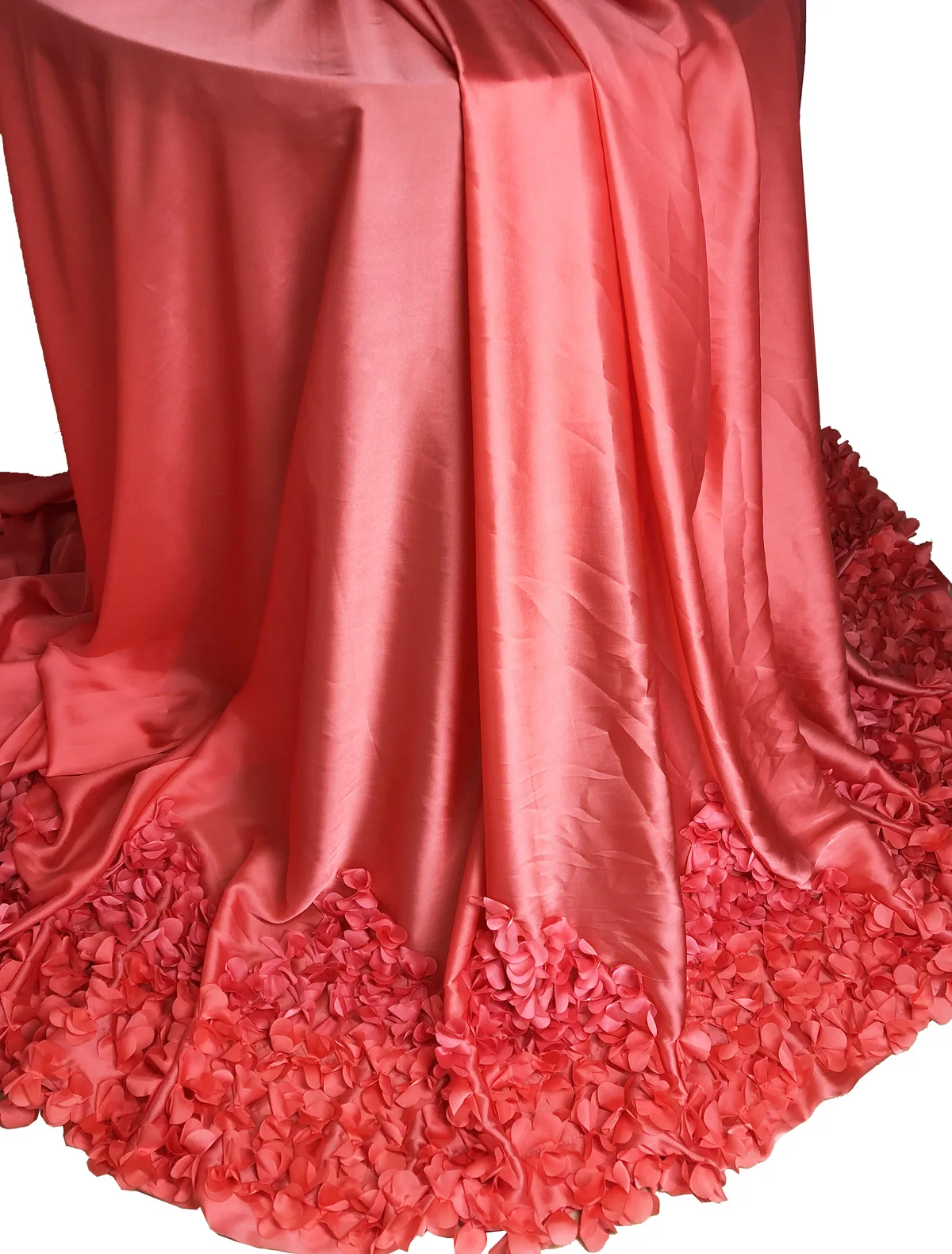 Стиль французская Сетка кружевная ткань 3D цветок африканская Тюлевая сетчатая кружевная ткань Высокое качество африканская кружевная ткань ZJ012 - Цвет: As Picture