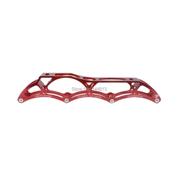 

skate frame Mars inline speed skating chasis frame red speed skate hold 4 wheels frame inline skate chassis EB4100.12.4" 195MM