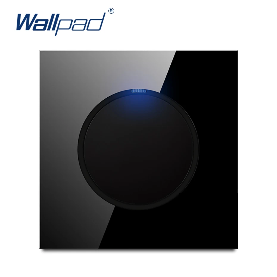 Панель из закаленного стекла Wallpad L6 черный светодиодный настенный светильник 1