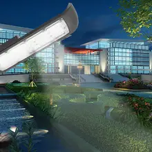 Белый светодиодный уличный Лампа-фонарь уличного освещения с обсадной колонны IP67 Наружное освещение промышленный сад дорога квадратный шоссе Plaza лампа