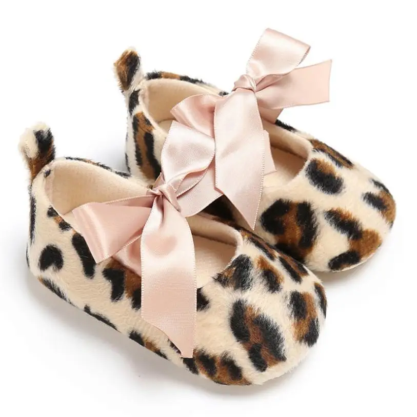 Baby shoes girls Toddler Girls Cute Leopard Print Crib