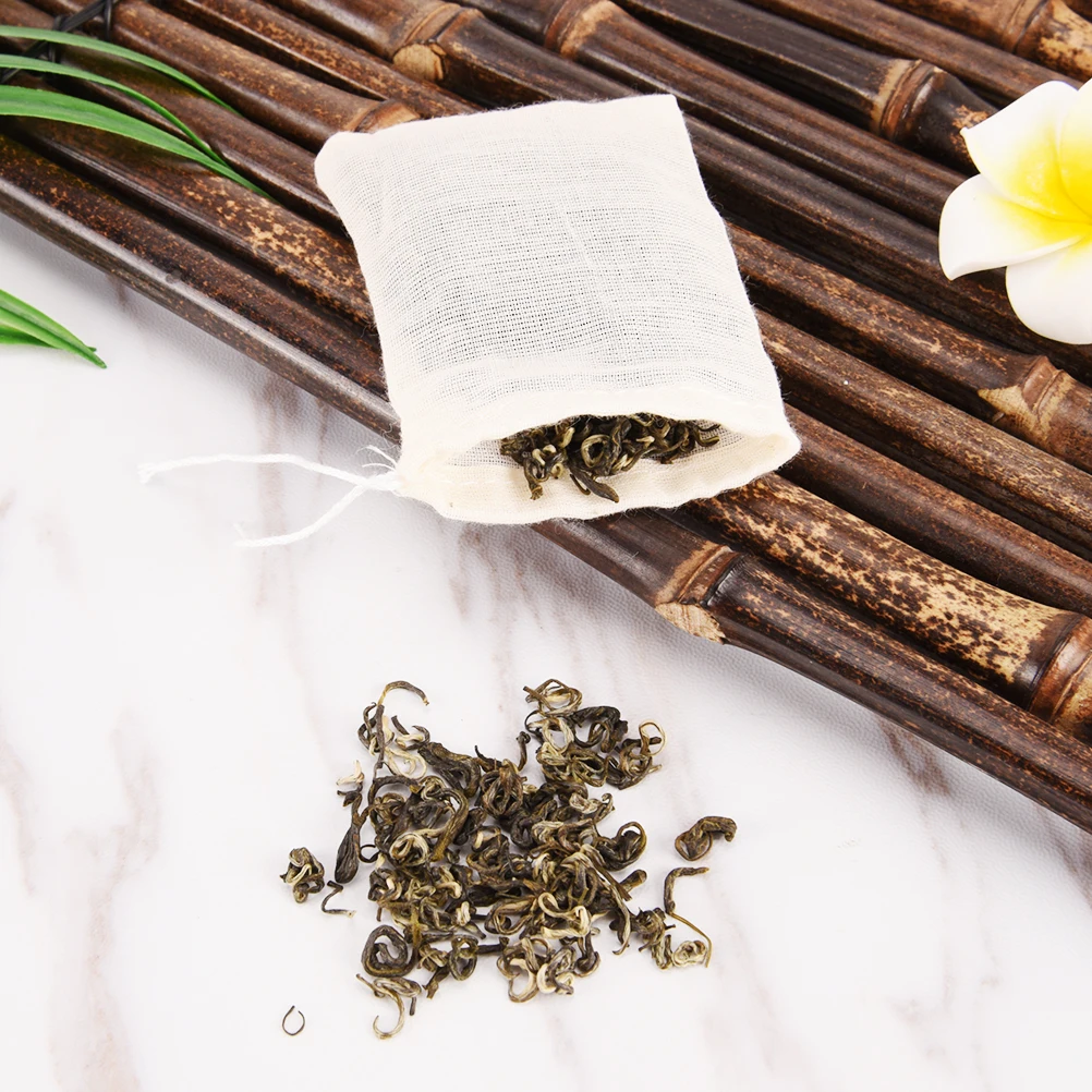 

1PCS 8Sizes Teabags Empty Tea Bags With String Heal Seal Filter Paper for Herb Loose Tea