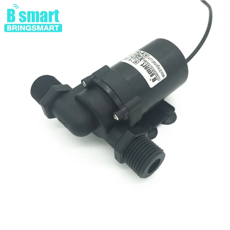 Bringsmart 660D 1200л/ч 5 метров DC бесщеточный водяной насос 24 В 1/2 ''Whorl бустер 12 мини