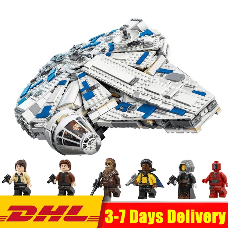 

Compatible LegoINGlys 75212 Star War Building Blocks Force Awakens Kessel Run Millennuim Falcon Bricks Block Toys Christmas Gift