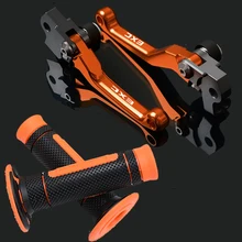 Для ktm SX EXC 125 200EXC 125 EXC 500 400 450 300 250 МОТОЦИКЛ Байк Сводные сцепные рычаги+ ручками