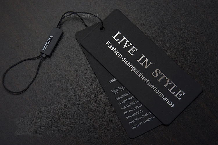 Custom Hang Tags/clothing Printed Paper Swing Tag/trademark Manufacture