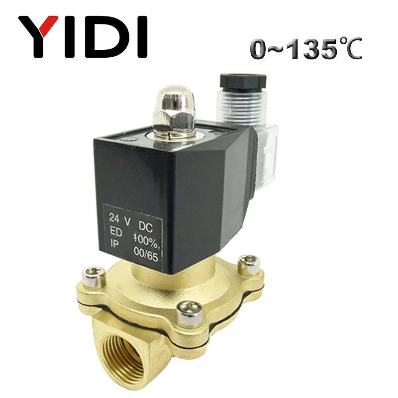 Электрический электромагнитный клапан AC220V DC12V 24 V NC DN08 DN10 DN15 DN20 DN25 1/4 &quot3/8" 3/4