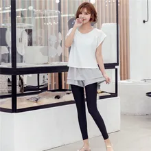 Горячая азиатская юная девушка приветствуется Йога четыре части купальник для женщин частная этикетка купальники