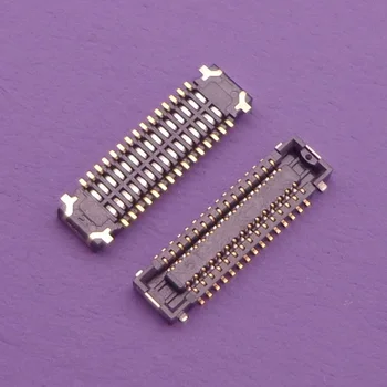 

10pcs/lot Original LCD display FPC Connector Port Plug on mainboard For ASUS Zenfone 2 ZE550ML ZE551ML Z00AD 30pin