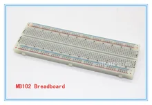 5PCS Solderless MB-102 MB102 Breadboard 830 Tie Point PCB BreadBoard for Arduio Raspberry pi kits