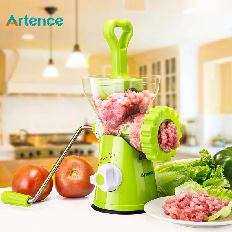 

High Quality Multifunctional Home Manual Meat Grinder For Mincing Meat/Vegetable/Spice Hand-cranked Meat Mincer Sausage