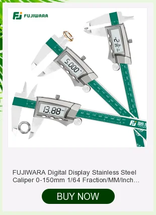 eletrônico vernier caliper de exibição digital de fujiwara ip54