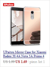 Чехол UPaitou для Xiaomi Redmi 7A Note 7 5 4 4X 5A Prime 6 K20 Pro 6A S2 GO с защитой от отпечатков пальцев, мягкий матовый Ультратонкий чехол из ТПУ