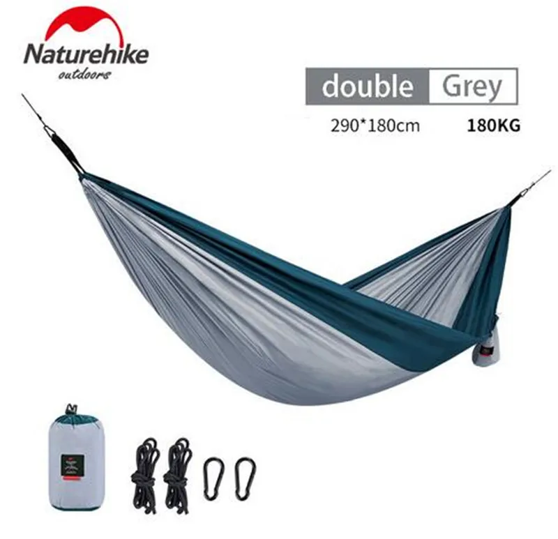 

Naturehike Camping Hammock Ultralight Portable Outdoor Leisure Hammock 1/2 People Hanging Sleeping Bed