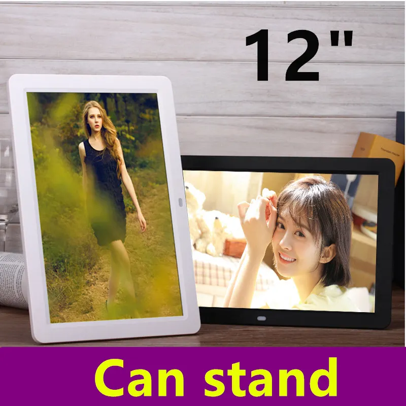 

12 Inch LED Backlight HD 1280*800 Full Function Digital Photo Frame Electronic Album digitale Picture Music Video