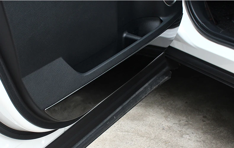 Двери анти-kick pad для украшения интерьера двери панели анти-kick панель наклейка для Lexus NX200 NX300 200 T 300 H