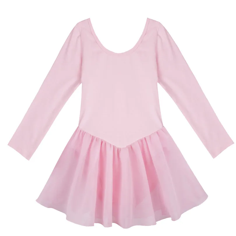 Г. Милое балетное платье для девочек, Одежда для танцев для девочек Детские балетные костюмы для девочек, танцевальный Купальник для девочек, Одежда для танцев, От 2 до 12 лет - Цвет: Pink