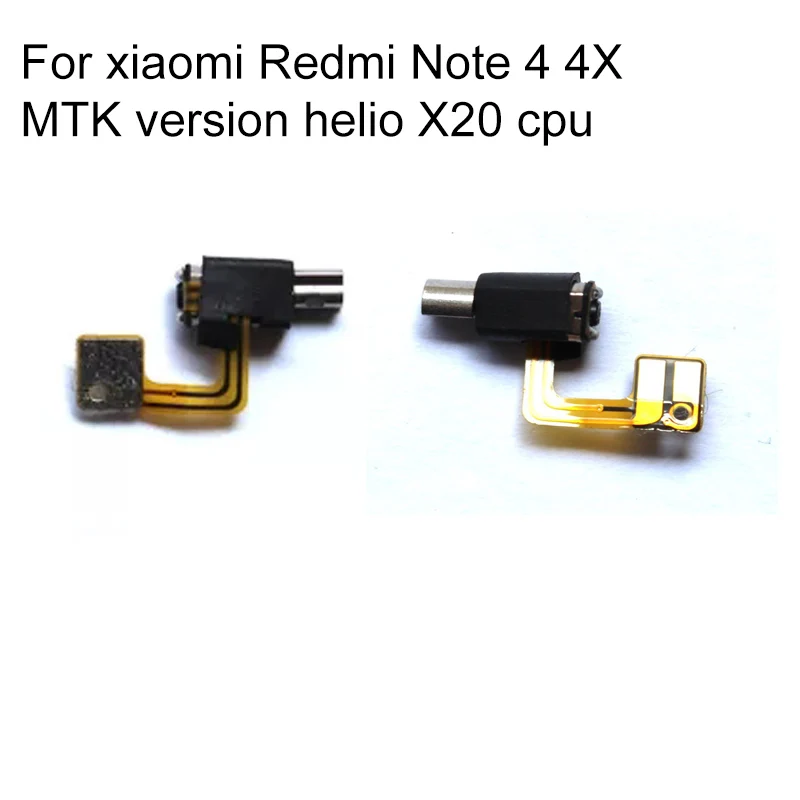 Вибратор для xiao mi Red Note 4 4X MTK версия helio X20 cpu в сборе гибкий кабель запасная