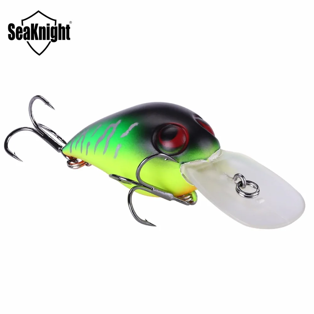 

SeaKnight SK002 1Pcs Hard Fishing Lure CrankBait 11g 50mm Depth 0-1.8M Chubby Carp Fishing Baits Wobblers Long Tongue Crank Lure