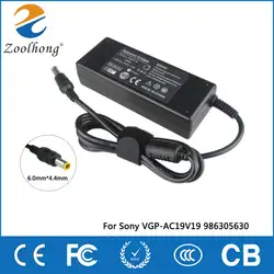 Zoolhong 19.5 В 3.9a AC DC адаптер Питание Батарея Зарядное устройство для Sony vgp-ac19v19 986305630