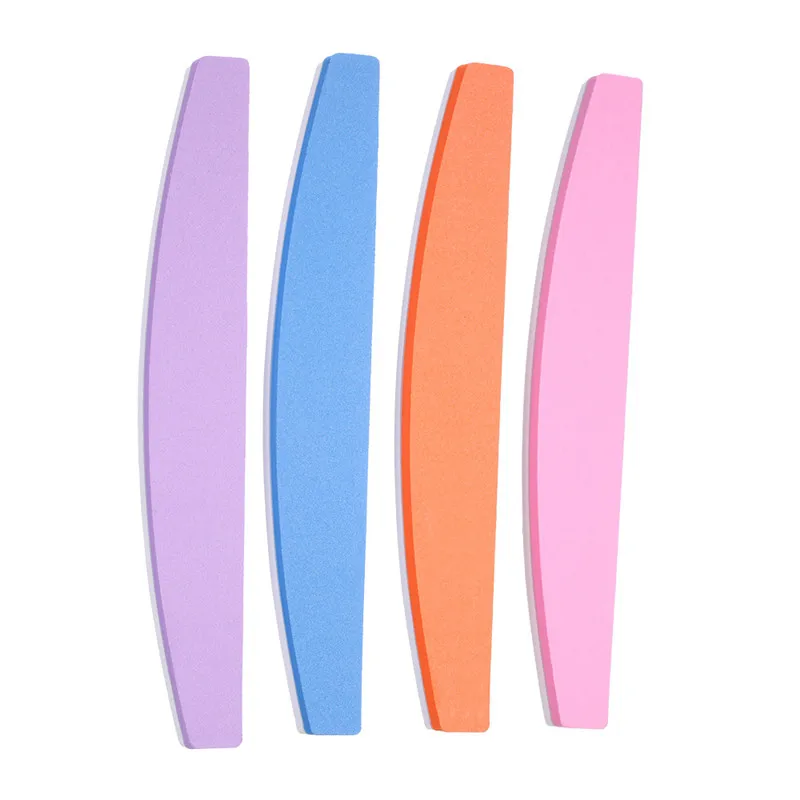 10Pcs Sponge Nail Polisher Polisher Kit Professional Double sided Nail
