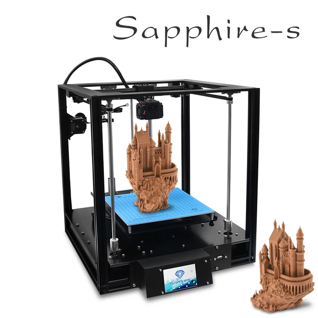 Cheap Sapphire S China Factory Metal 3d Printer CoreXY Durable DIY Stampante 3d High Speed Linear Guide Rail Enclosed 3d Printer