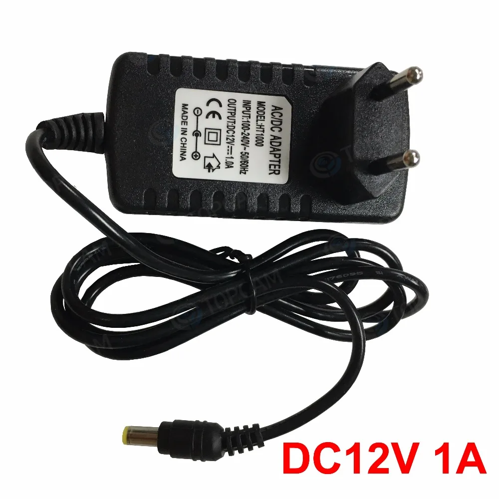 

Input 100-240V Output DC12V 1A Supply Power CCTV Security Accessories