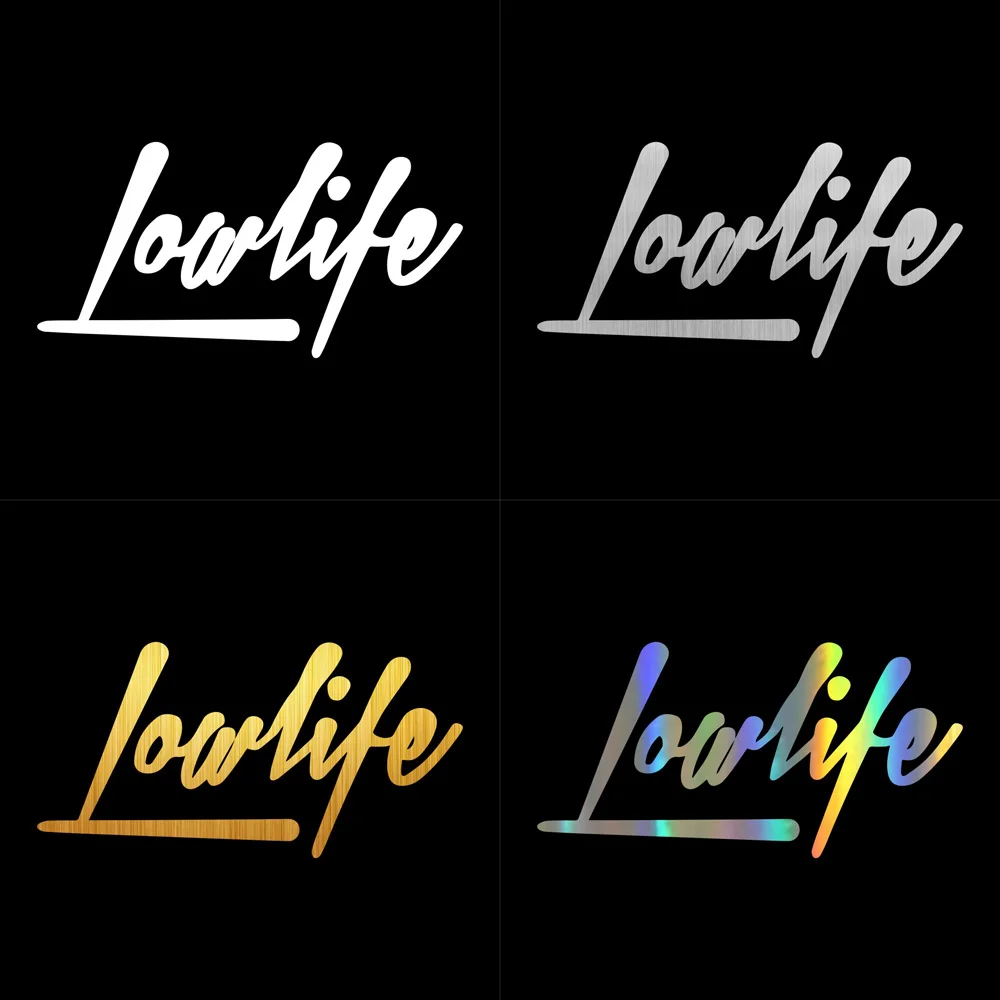 3/'/' Lowlife JDM Sticker Car Bumper Decal 6/'/' or 8/'/' 5/'/'