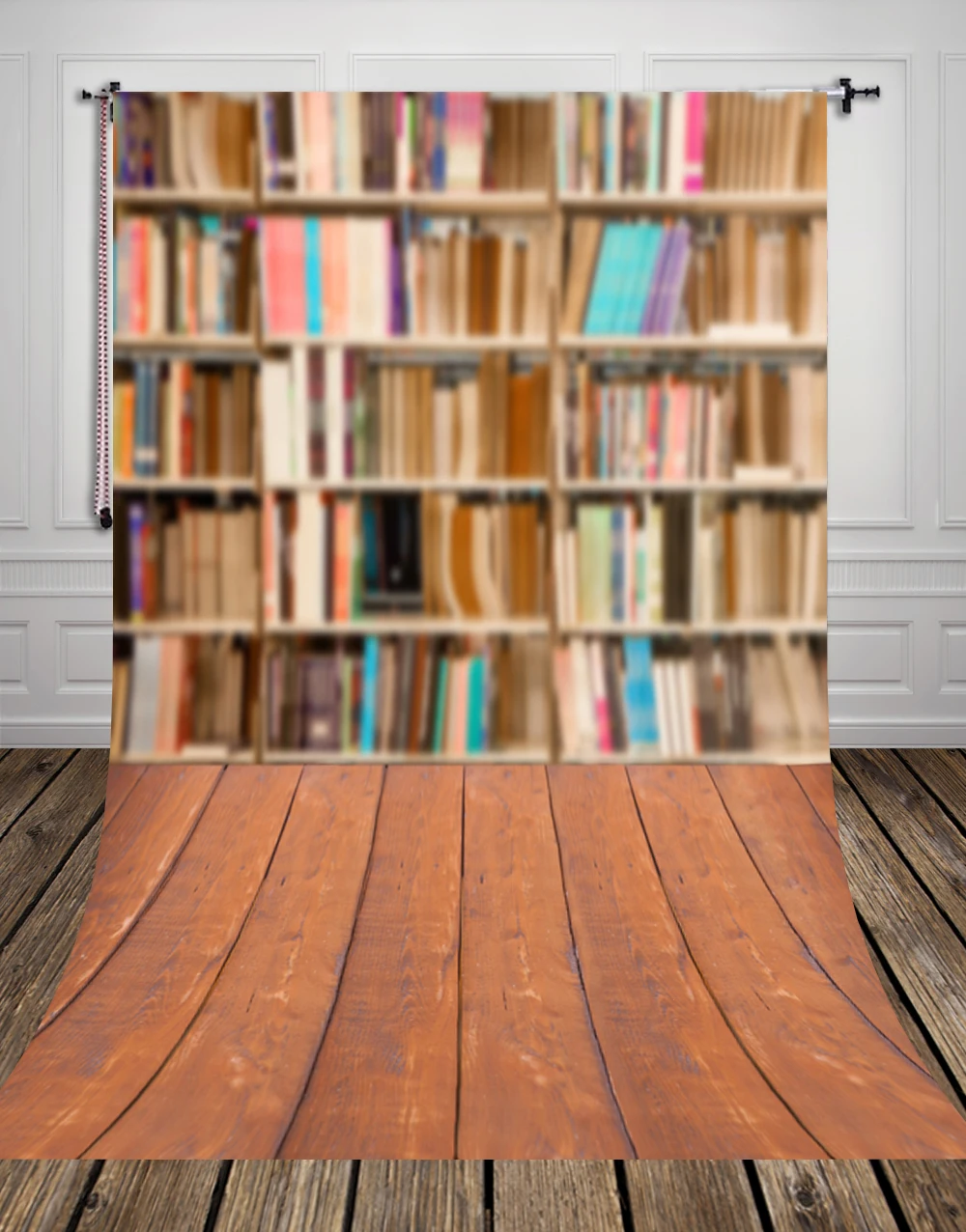 Digital Bookshelf Promotion For Promotional 150 220cm Photography Background Bookshelf Digital Printing Newborn Backdrops For Photo Studio D 8284
