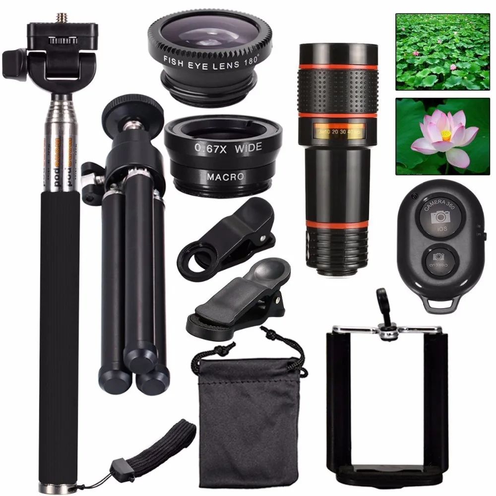 JKING 1 Set All in 1 Accessories Phone Camera Lens Top