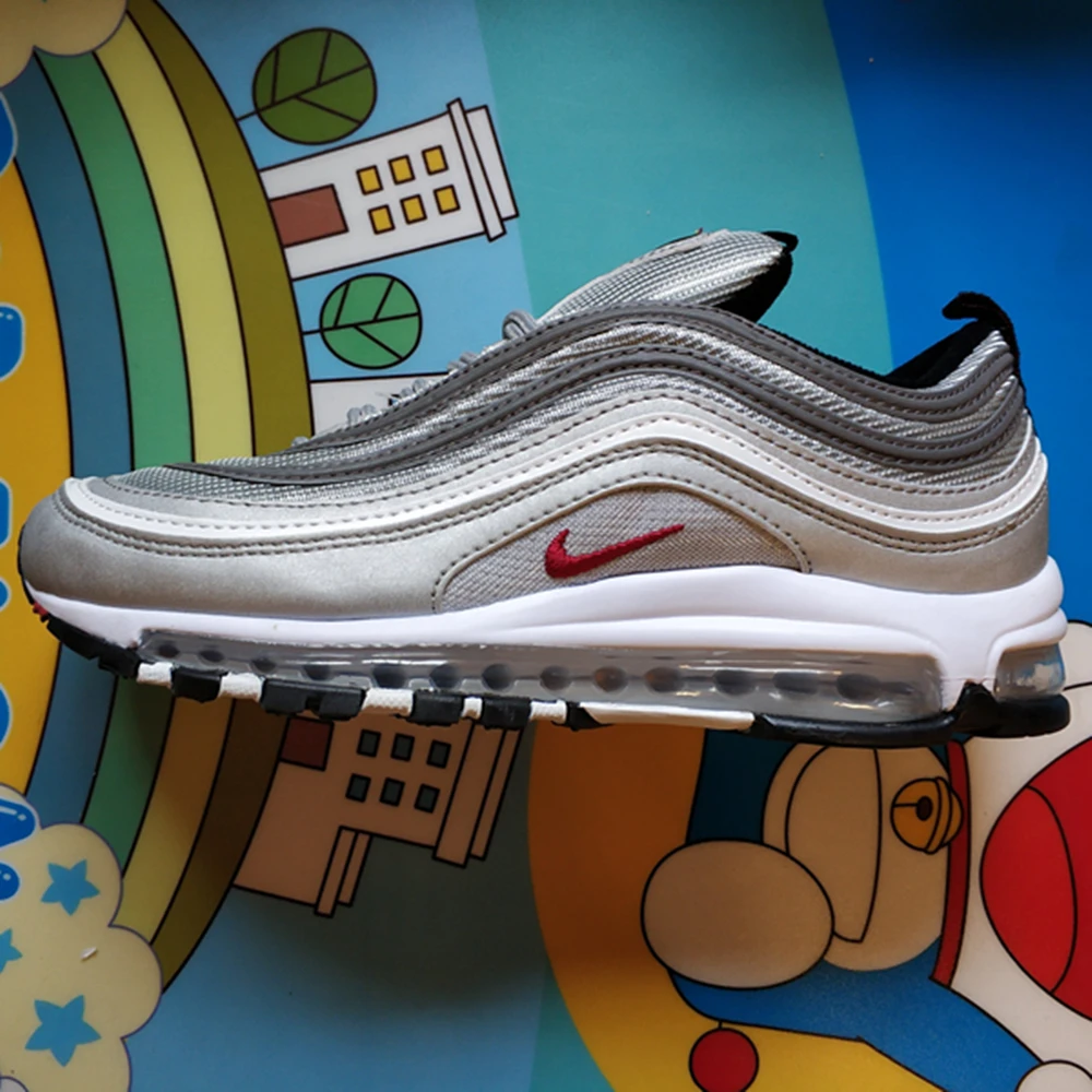 Men's White Air Sneakers Max Reflective 97 Running Shoes Boots Men's White Air Sneakers Max Reflective 97 Running Shoes Boots