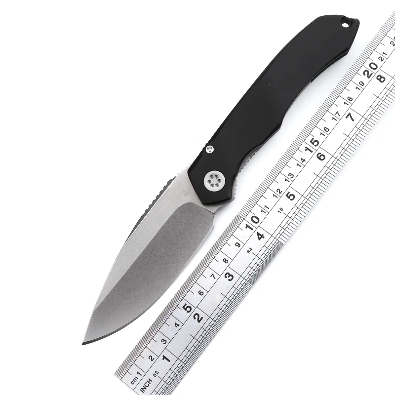High quality bearing TC4 Titanium handle D2 blade knife hunting camping outdoor self-defense tactical army Survival EDC | Инструменты