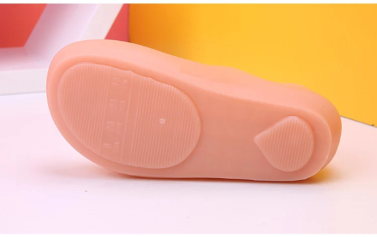 Cartoon Cracker Girls Sandals Fashion Cute Biscuit Children Shoes Waterproof Slip-resistant Wear-resistant Beach Kids Shoes 595 (9)