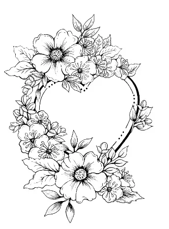 

Single heart wreath Transparent Clear Silicone Stamp/Seal for DIY scrapbooking/photo album Decorative clear stamp A374