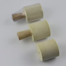 Jewelry Tool Inside Bracelet Buffing Felt Buffer with Wooden Stick