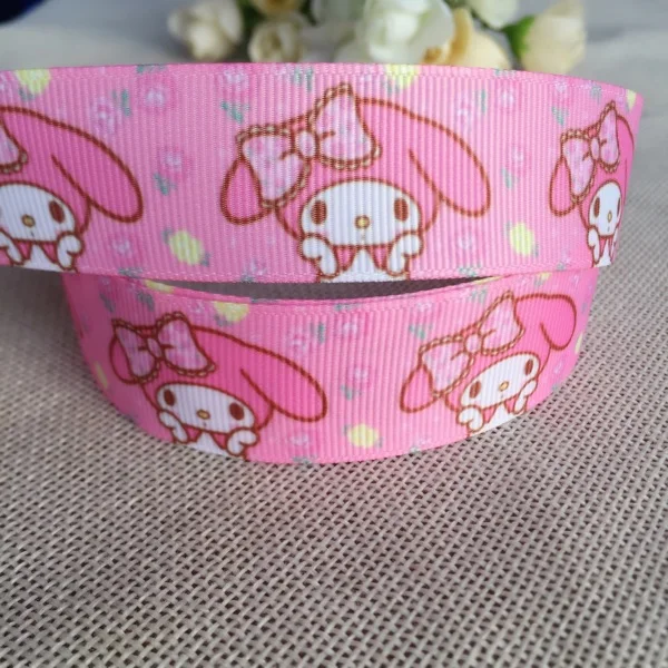 1 25mm New Sales My Melody Cartoon Character Printed Grosgrain
