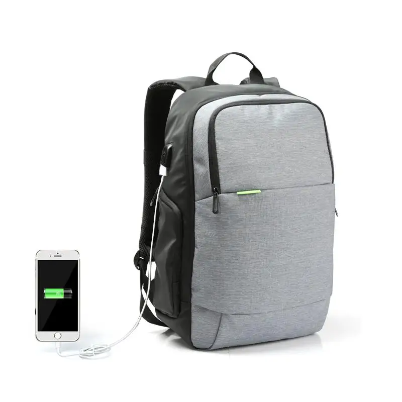 Kingsons внешний USB зарядный рюкзак для ноутбука, Противоугонный ноутбук, 15,6 дюймов, сумка для компьютера для деловых мужчин и женщин