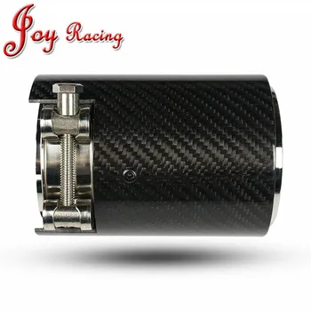 

TOP QUALITY Real Carbon Fiber Exhaust End Tips Carbon Fiber Tail 70-92-115mm for BMW F87 M2 F80 M3 F82 F83 M4
