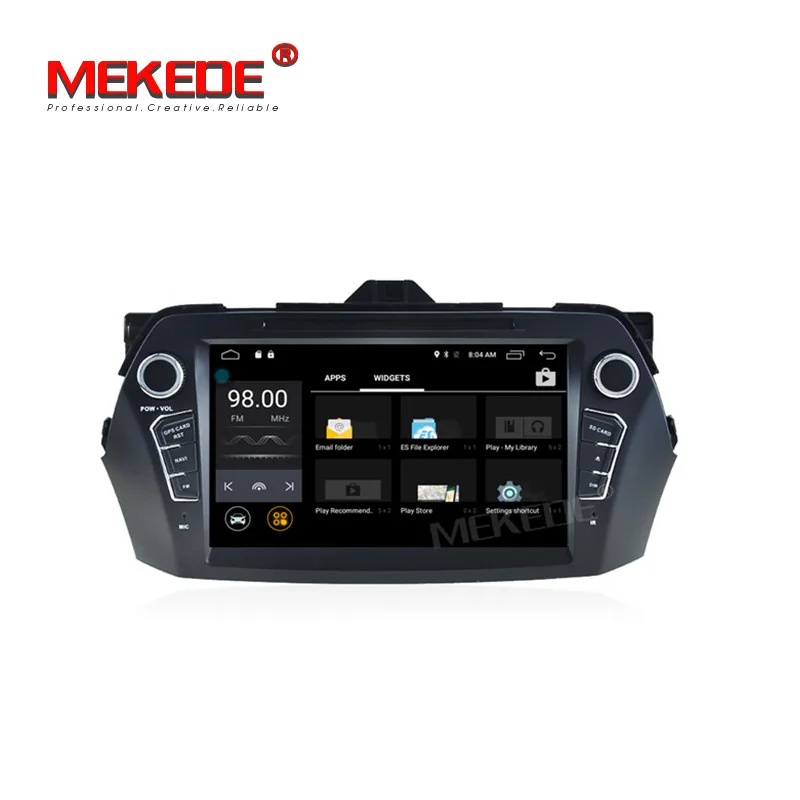 Perfect MEKEDE android7.1 smart car dvd player for SUZUKI CIAZ 2015 support gps navigation 4G SIM WIFI bluetooth navi FM RDS car radio 4