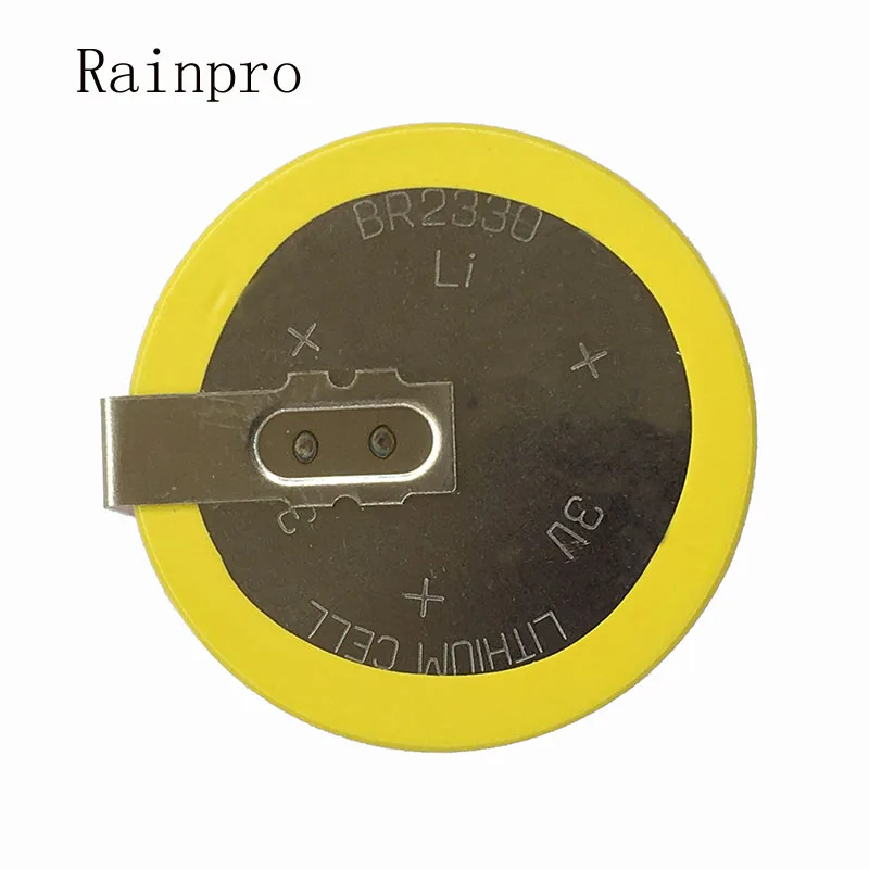 Литиевая батарея Rainpro 2 шт./лот BR2330 2330 с контактами 3 в для батареи основной платы