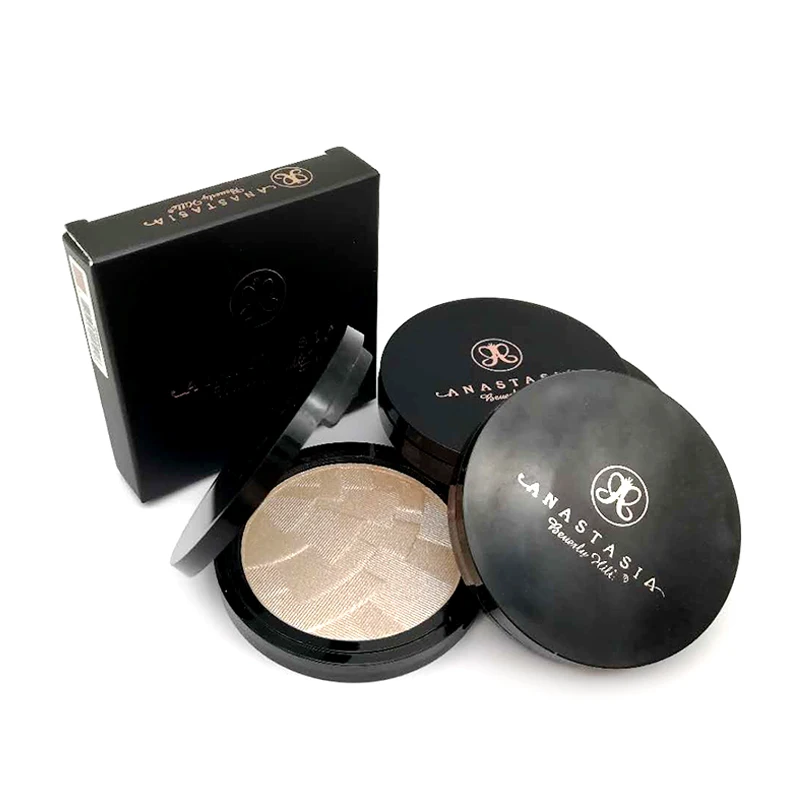 Anastasia makeup палитра теней для век Anastasia Beverlying Hills пудра для макияжа Хайлайтер для лица anastasia beverly Mills glow kit