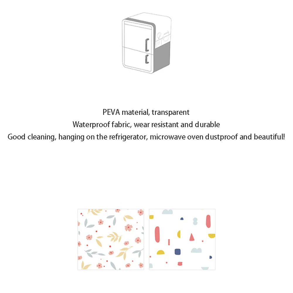 Пылезащитный Чехол Органайзер для холодильника Ткань водонепроницаемая крышка кулера пылезащитный холодильник мешок для хранения кухонные принадлежности