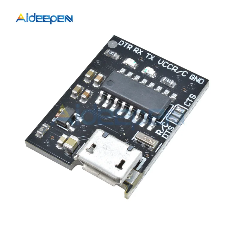 Для WEMOS CH340G CH340 Breakout 5V 3 V Micro USB к последовательному модульному бортовому